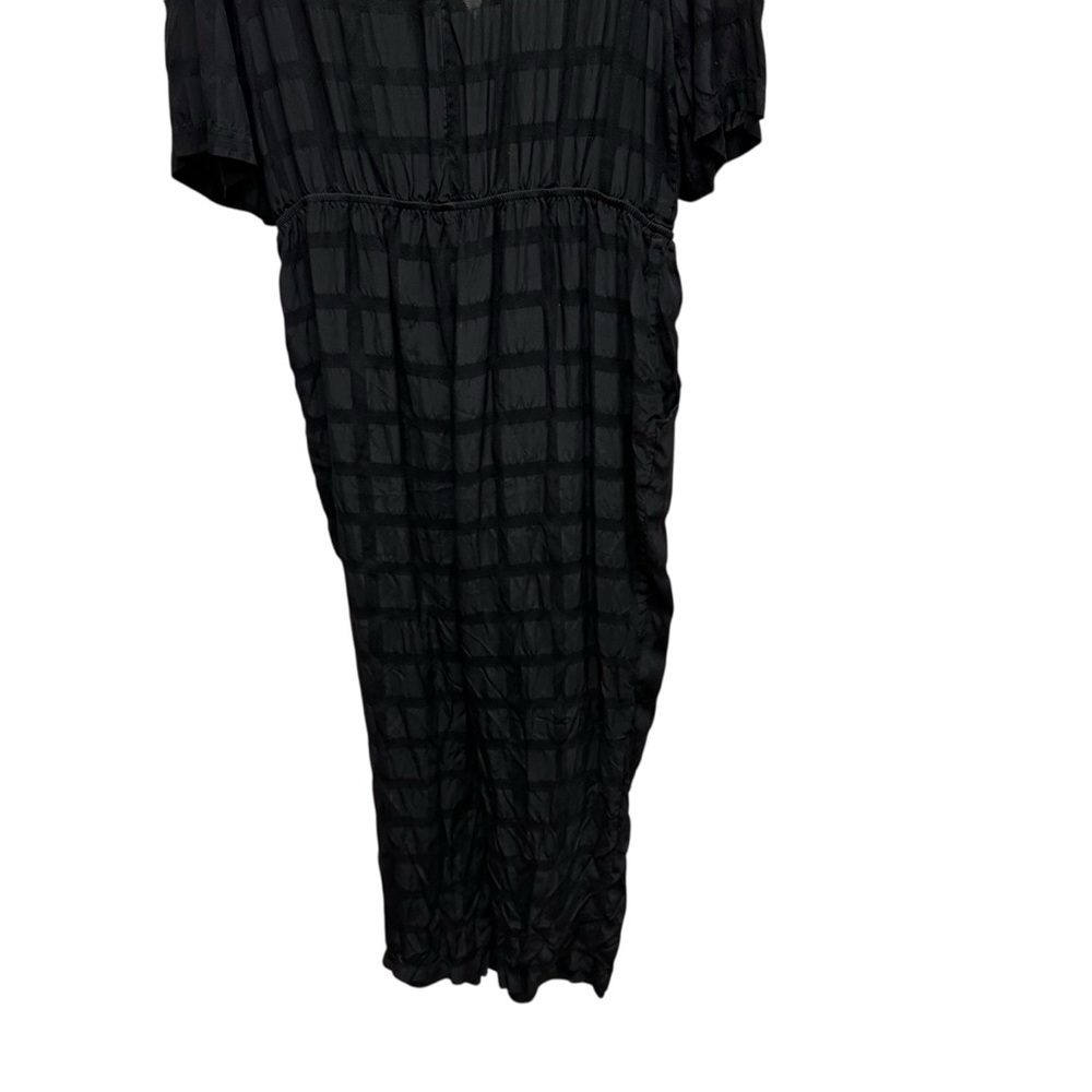 ANTHROPOLOGIE Dolan Left Coast Maia Surplice Jumpsuit M Missing Belt - Picture 2 of 10